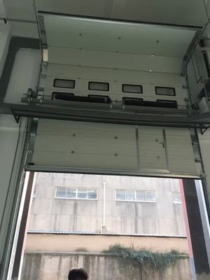 खरीदें Industrial Sectional Garage Door with Polyurethane Insulation 40mm Thickness and AC 220V-240V Motor online manufacture