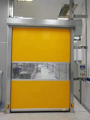 0.75W औद्योगिक फास्ट डोर 220V / 380V स्वचालित फास्ट डोर स्प्रिंग फ्री