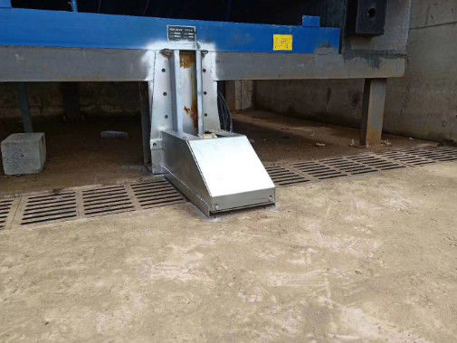 ट्रक को प्लेटफॉर्म से जोड़ने के लिए मैनुअल ट्रक लिमिटर लोड रिस्ट्रिंग्स