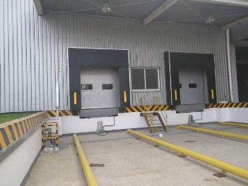 हाइड्रोलिक डॉक लॉक और लेवलर गतिशील भार 6800kg / स्थैतिक भार 13600kg