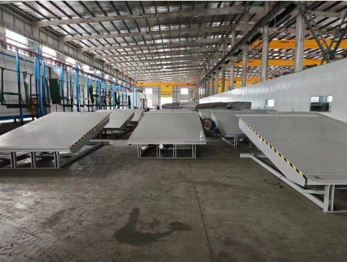 हाइड्रोलिक डॉक लॉक और लेवलर गतिशील भार 6800kg / स्थैतिक भार 13600kg