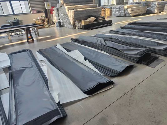 लोडिंग और अनलोडिंग के लिए जस्ती स्टील आर्क मैकेनिकल डॉक आश्रय